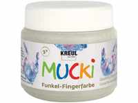 Mucki Funkel-Fingerfarbe (Silber, 150 ml)