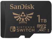 SanDisk Nintendo Switch (microSDXC, 1000 GB, U3, UHS-I) (33014204) Schwarz