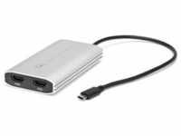 OWC USB-C zu (HDMI, Thunderbolt, USB, 26 cm), Data + Video Adapter, Schwarz, Silber