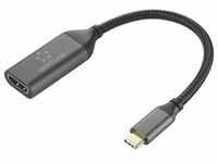Renkforce HDMI – USB C Adapterkabel (0.15 m, USB Typ C, HDMI), Video Kabel