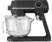 Caso 3157, Caso Design K&uuml;chenmaschine KM1800 Black G, Glassch&uuml;ssel 4,5 Liter,...