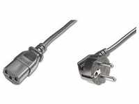 PremiumCord KPSP3 power cable Black CEE7/7 C13 coupler (3 m), Stromkabel