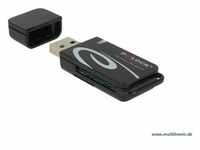 Delock Mini USB 2.0 Card Reader mit SD und Micro SD Slot (USB 2.0),