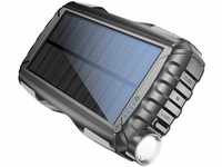 Denver Powerbank Solar PSO-20009 20000mAh + Flashlight (20000 mAh, 10 W, 74 Wh),