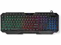 Nedis GKBD110BKUS, Nedis Wired Gaming Keyboard | USB Type-A | Folientasten |...