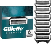 Gillette Intimate (6x) (8700216036832) Schwarz