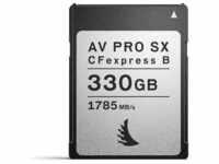 Angelbird AV PRO SX (CFexpress Typ B, 330 GB), Speicherkarte, Schwarz, Silber