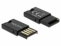 Delock USB 2.0 Card Reader für Micro SD Speicherkarten (USB 2.0),