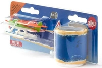 Siku 1602, Siku Wasserflugzeug mit Tape (1602) Gr&uuml;n/Orange/Blau