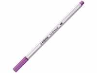 STABILO 568/60, STABILO Pen 68 brush Premium-Filzstift (Pflaume, 1 x) Violett
