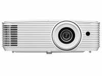 Optoma EH339 Projector FHD 3800lm (Full HD, 3800 lm, 1.5 - 1.66:1), Beamer, Weiss