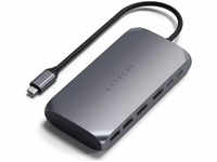 Satechi ST-UCM1HM, Satechi USB-C Multimedia Hub M1 (USB C) Grau