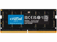 Crucial DDR5-5600 (1 x 32GB, 5600 MHz, DDR5-RAM, SO-DIMM) (37020101) Schwarz