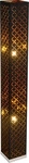 Globo 15229S2, Globo Stehleuchte Clarke (E27) (15229S2) Gold/Schwarz