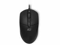 ACT AC5005, ACT Wired Optical Mouse, USB cable, 1000 dpi, black (Kabelgebunden)