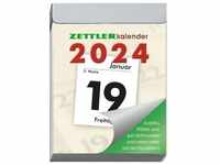 Zettler, Kalender, Tagesabreißkalender M 2024 5,4x7,2 (Deutsch)