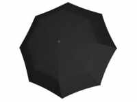 Doppler, Regenschirm, RS.Smart fold black, 53/8, Pongee, Schwarz