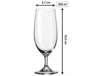 Luxentu, Biergläser, Biertulpe / Pilsglas mit Gravur 50. Jubiläum (0.36 l)