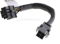 Akasa AK-CBPW10-15BK, Akasa Adapterkabel (15 cm, 8 pin EPS) (AK-CBPW10-15BK)