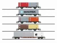 Märklin 47680 H0 Containerwagen-Set der DB, MHI (Spur H0)