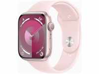 Apple Watch Series 9 (45 mm, Aluminium, nur WLAN, M/L) (38609218) Pink