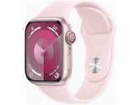Apple MRHY3QF/A, Apple Watch Series 9 (41 mm, Aluminium, 4G, S/M) Light Pink/Pink