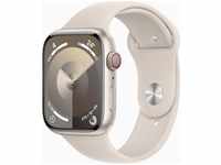 Apple MRM93QF/A, Apple Watch Series 9 (45 mm, Aluminium, 4G, M/L) Polarstern