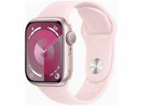 Apple MR943QF/A, Apple Watch Series 9 (41 mm, Aluminium, nur WLAN, M/L) Pink