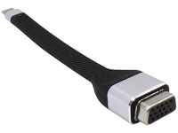 i-tec USB-C zu (VGA, 13 cm) (12215874) Schwarz/Silber