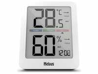 Mebus 40928 Thermo-Hygrometer, Wetterstation, Weiss