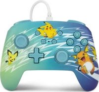 PowerA NSGP0221-01, PowerA Switch Controller Enhanced wired Pikachu Evolution