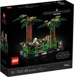 LEGO 75353, LEGO Verfolgungsjagd auf Endor - Diorama (75353, LEGO Star Wars) (75353)