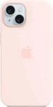 Apple MT0U3ZM/A, Apple Silikon Case mit MagSafe (Apple iPhone 15) (MT0U3ZM/A) Pink