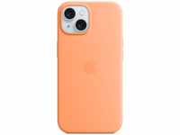 Apple MT0W3ZM/A, Apple Silikon Case mit MagSafe (iPhone 15) Orange