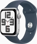 Apple MREE3QF/A, Apple Watch SE 2022/2023 (44 mm, nur WLAN) (MREE3QF/A) Silber