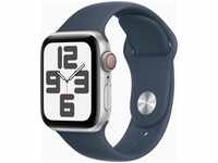 Apple MRGJ3QF/A, Apple Watch SE 2022/2023 (40 mm, Aluminium, 4G, S/M) Silber