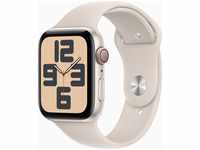 Apple Watch SE 2022/2023 (44 mm, Aluminium, 4G, S/M) (38607503) Starlight