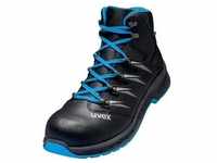 Uvex Safety, Sicherheitsschuhe, 2 trend Stiefel S2 69357 blau, schwarz Weite 10