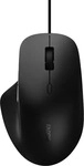 Rapoo 12239, Rapoo N500 Schwarz ergonomische Kabelgebundene optische Maus