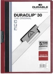 Durable 2200/31, Durable Klemmhefter DURACLIP 30 (A4, 1x) (2200/31) Rot