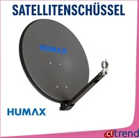 Humax E0764, Humax E0764 - 35,9 dBi - Grau - Aluminium - 65 cm (Parabolantenne, 35.90