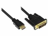 Good Connections HDMI (Typ A) — DVI (1.50 m, HDMI), Video Kabel