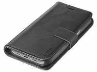 SBS TEBKLEATIP1461K, SBS Real Leather Wallet for iPhone 14, black color (iPhone 14)