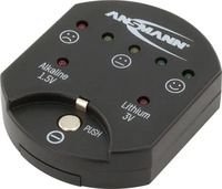 Ansmann 1900-0035, Ansmann Knopfzellentester (1900-0035) Schwarz