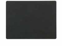 LIND DNA Square Tischset L 35 x 45 cm Leder Nupo schwarz