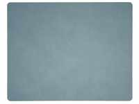 LIND DNA Square Tischset L 35 x 45 cm Leder Nupo hellblau