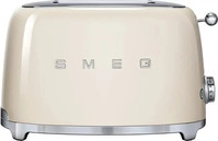 Smeg 2626371FG708293, SMEG 2-Schlitz-Toaster creme TSF01CREU kompakt