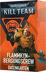 Games Workshop 103-70, Games Workshop Kill Team Datenkarten: Flammkyn Bergungscrew