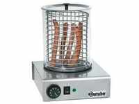 Gastro Hot-Dog-Gerät Chromnickelstahl, eckig, 28x28x35,1cm