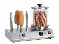 Gastro Hot Dog Gerät mit 4 Toaststangen